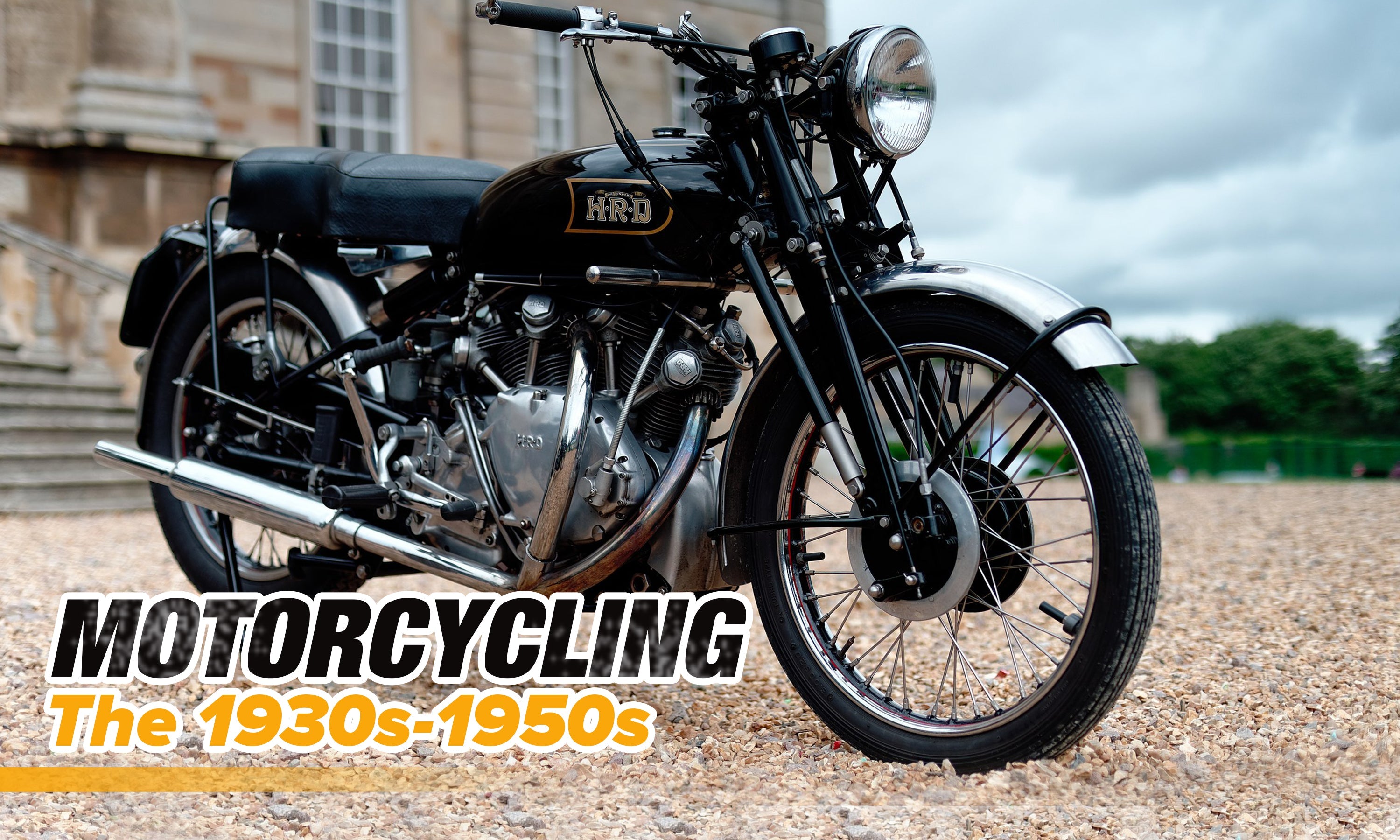 ヒコーキ 50 Motorcycle History 1930 to 1950 – Whiteknuckler Brand