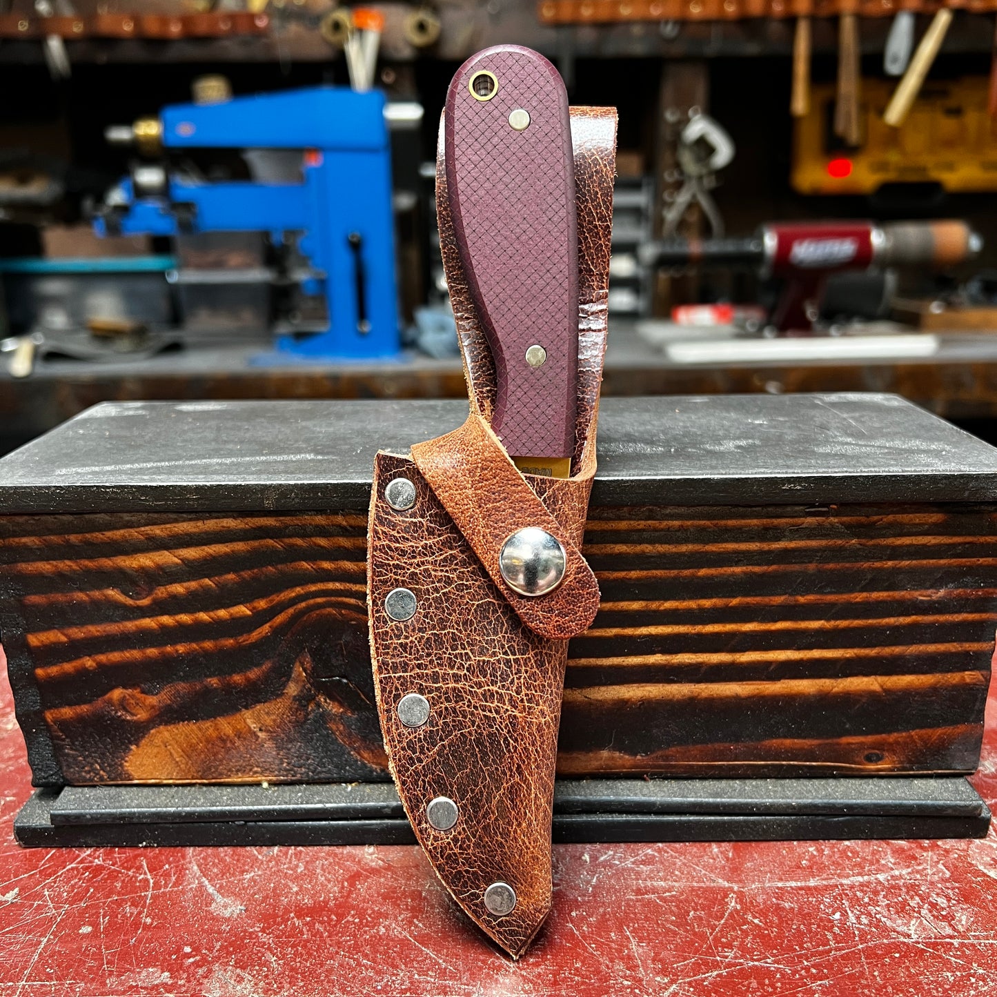 Custom M3 - Purple Checkered & Gold Cerakote
