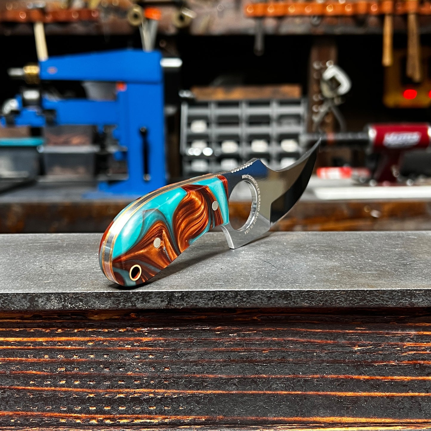 Custom C7 - Copper & Teal