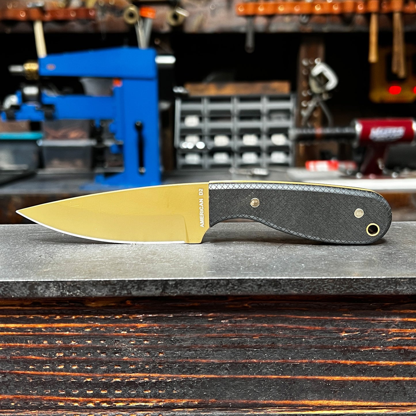CLOSEOUT - Custom M3 - Blackout Checkered and Olive Cerakote D2