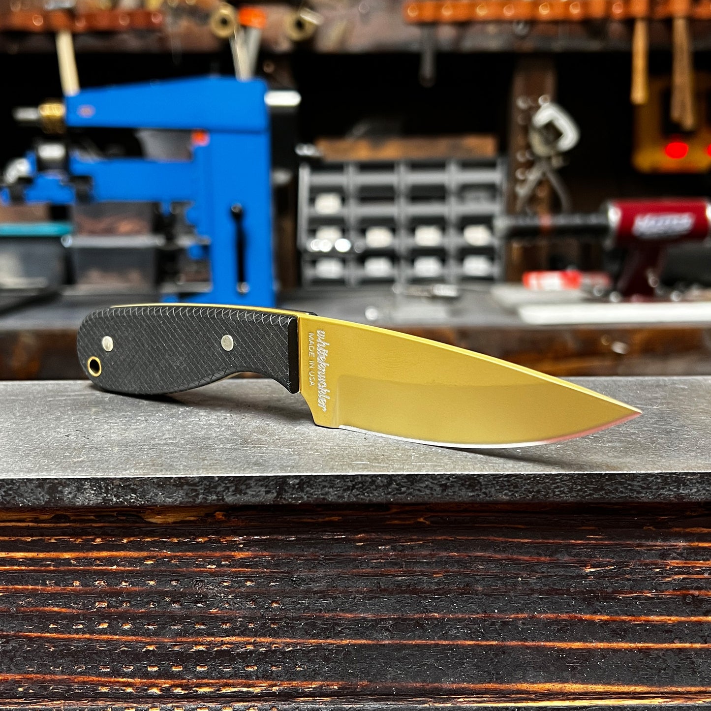 Custom M3 - Blackout Checkered and Olive Cerakote