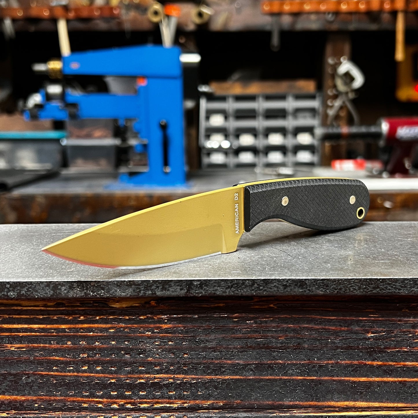 Custom M3 - Blackout Checkered and Olive Cerakote