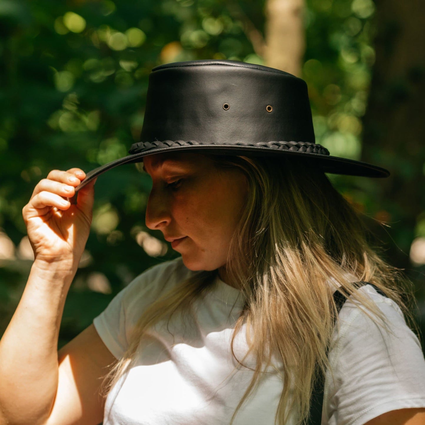 Ladies - Vagabond Leather Hat