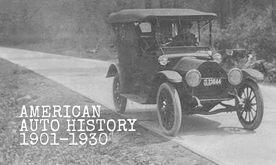 American Auto History: Shut Up and Drive! The Top Five Innovations in the Automobile Industry from 1901-1930