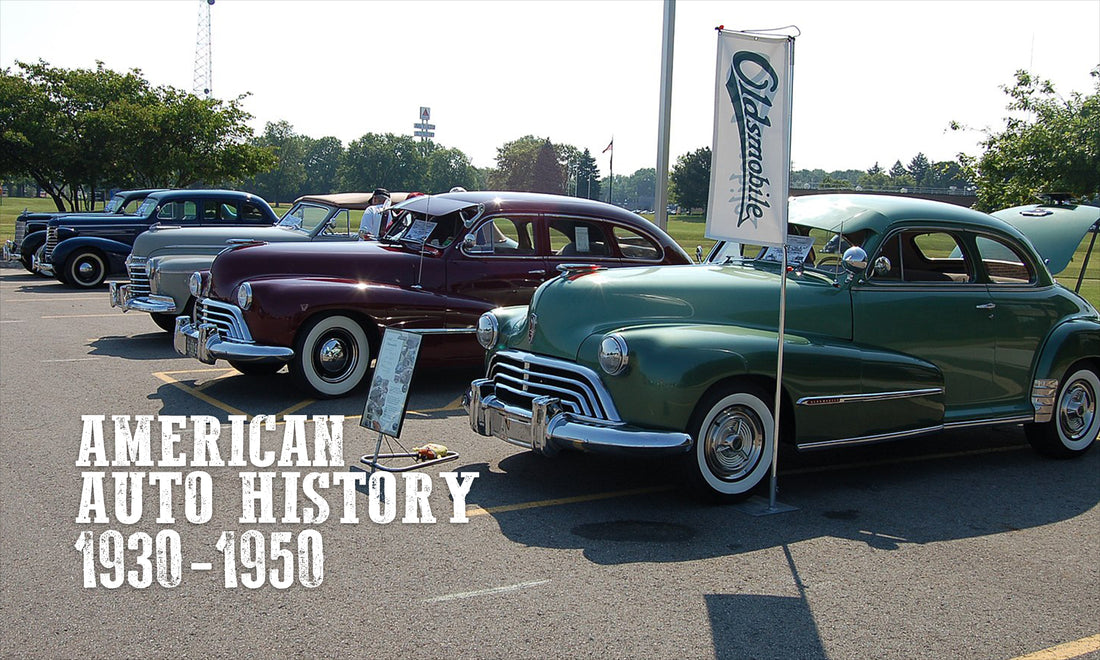 American Automotive History 1930 to 1950