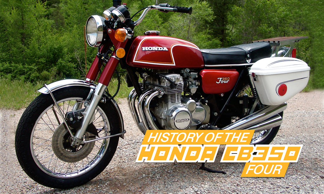 History of the Honda CB350 Four
