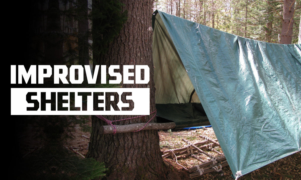 Improvised Shelters – Whiteknuckler Brand