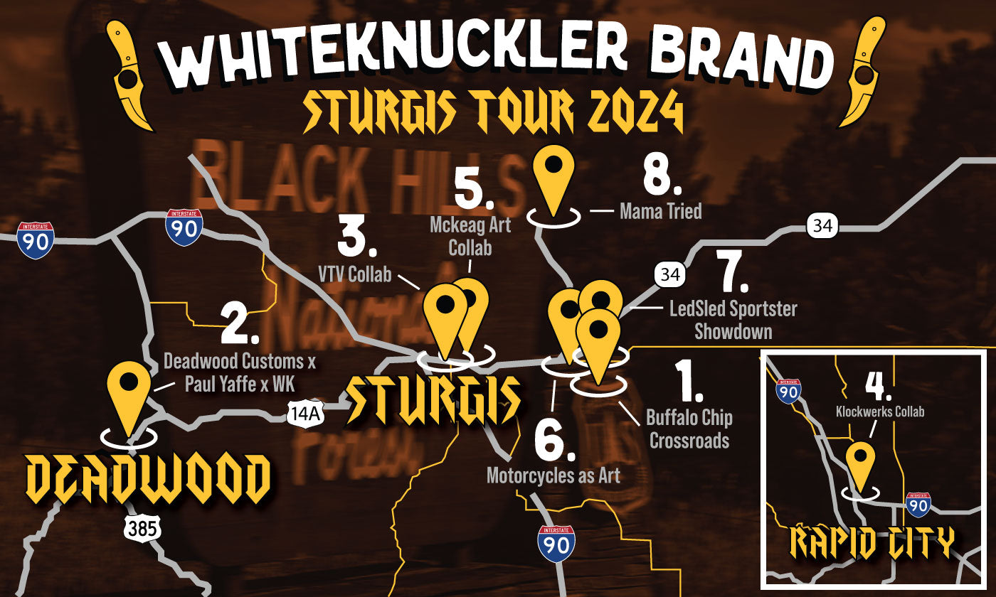 Whiteknuckler Brand Storms Sturgis 2024