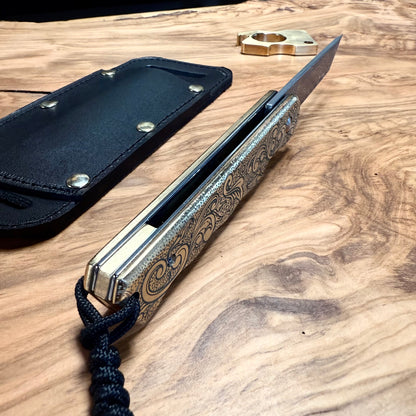 Doubloon F2 Folder - "Personal Steak Knife"