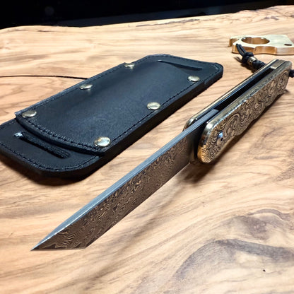 Doubloon F2 Folder - "Personal Steak Knife"