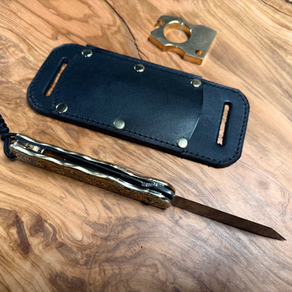 Doubloon F2 Folder - "Personal Steak Knife"