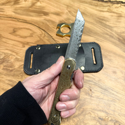 Doubloon F2 Folder - "Personal Steak Knife"