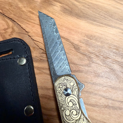 Doubloon F2 Folder - "Personal Steak Knife"