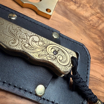 Doubloon F2 Folder - "Personal Steak Knife"