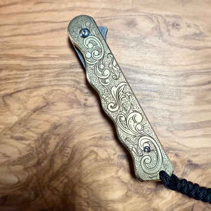 Doubloon F2 Folder - "Personal Steak Knife"