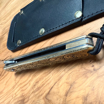 Doubloon F2 Folder - "Personal Steak Knife"