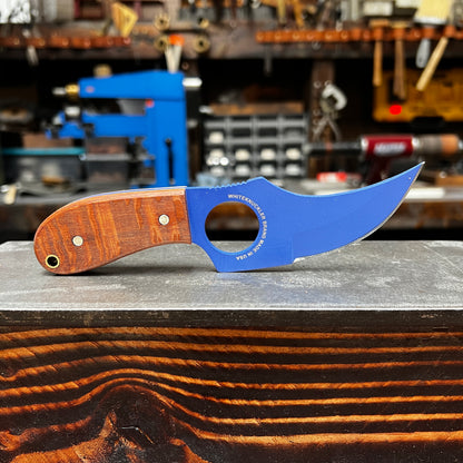 Custom C7 - Leopardwood & Blue Cerakote