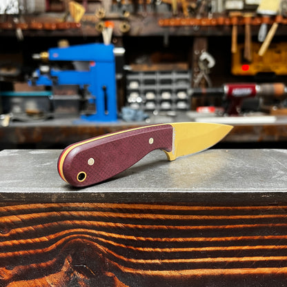 Custom M3 - Purple Checkered & Gold Cerakote