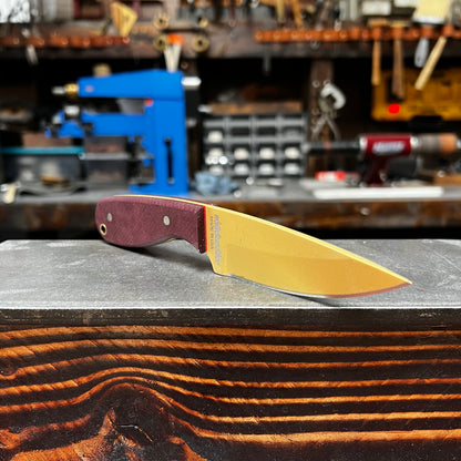 Custom M3 - Purple Checkered & Gold Cerakote