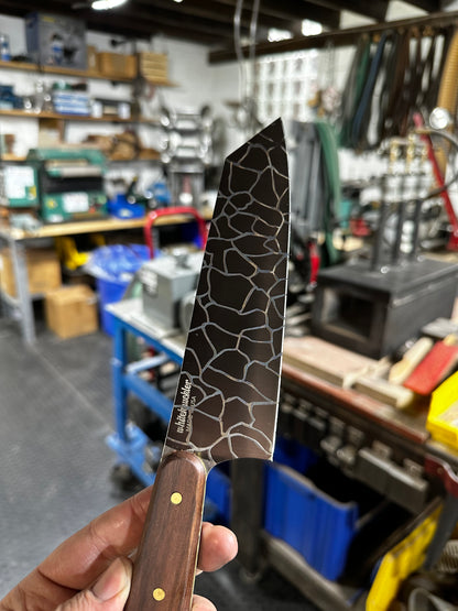 Culinary - Chef Knife - Rosewood & Marbled Blade