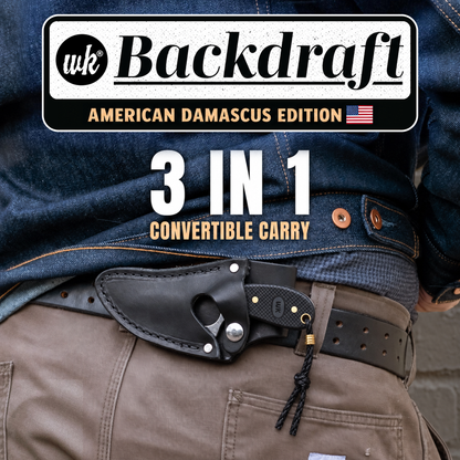 WK® Convertible C7 - Backdraft Damascus Edition Black