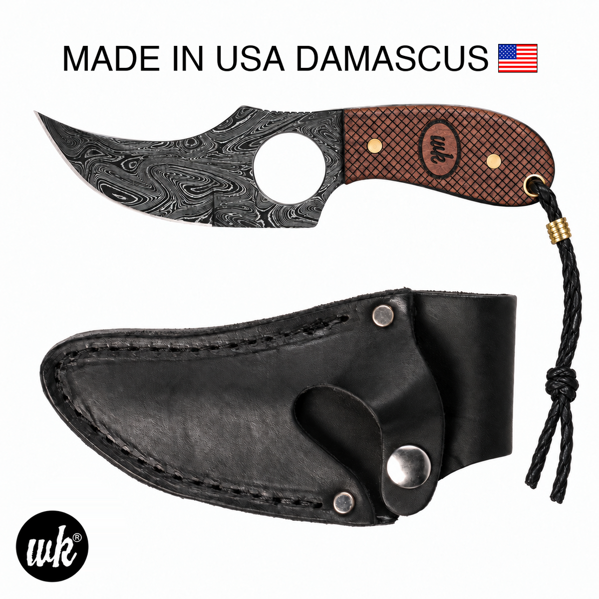 WK® Convertible C7 - Backdraft Damascus Edition Rosewood