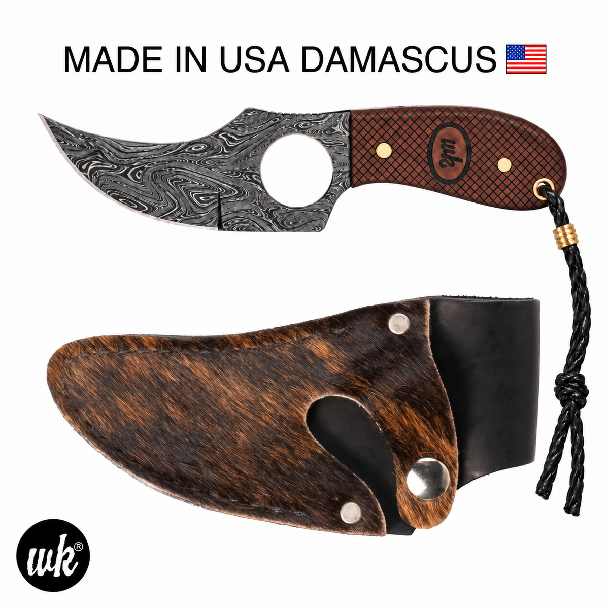 WK® Convertible C7 - Backdraft Damascus Edition Rosewood