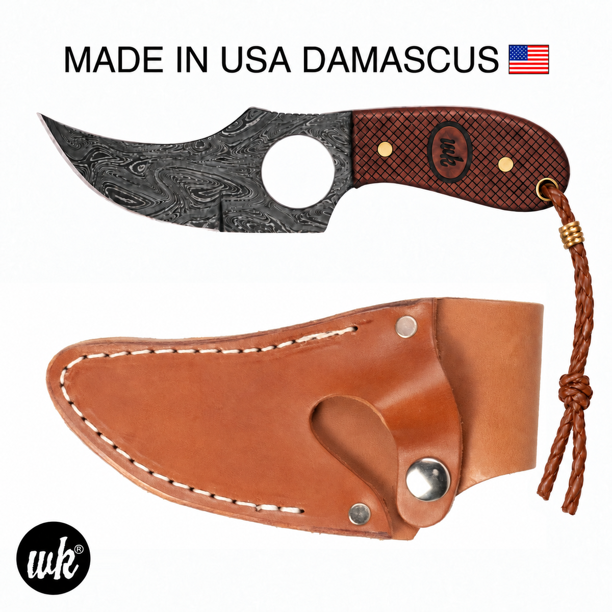 WK® Convertible C7 - Backdraft Damascus Edition Rosewood