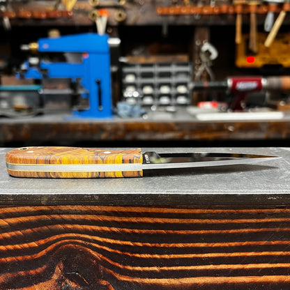 Custom M3 - Orange Spalted Beech & Mirror Polished