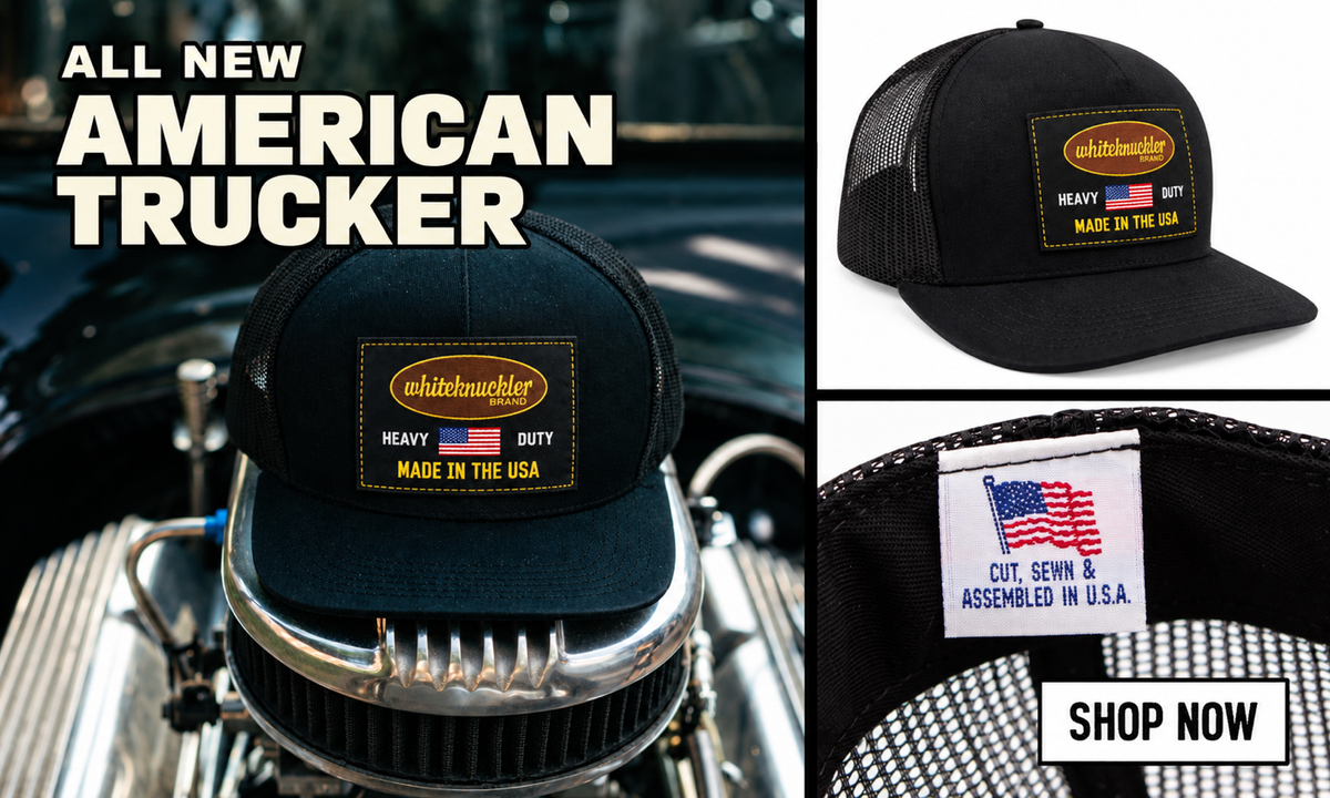 All New American Trucker hat slide
