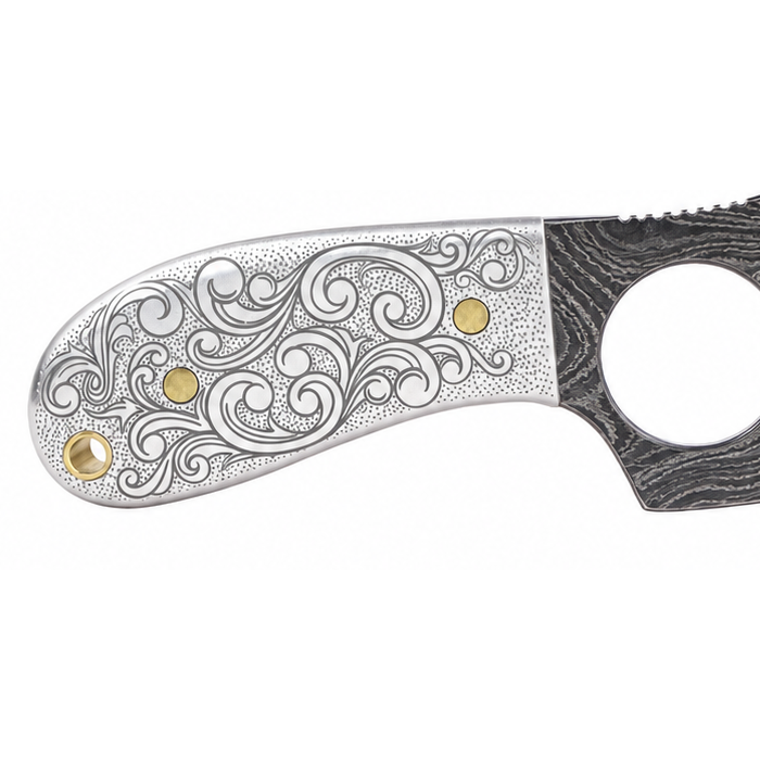 WK® C7 - Backdraft Damascus Doubloon Argento