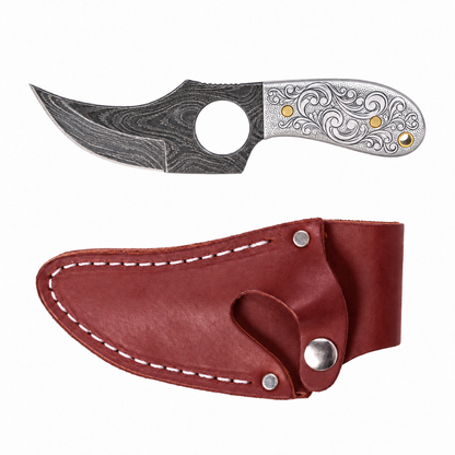 WK® C7 - Backdraft Damascus Doubloon Argento