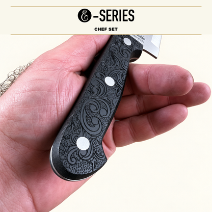 E-Series 5 Piece Chef Set. 420HC Stainless