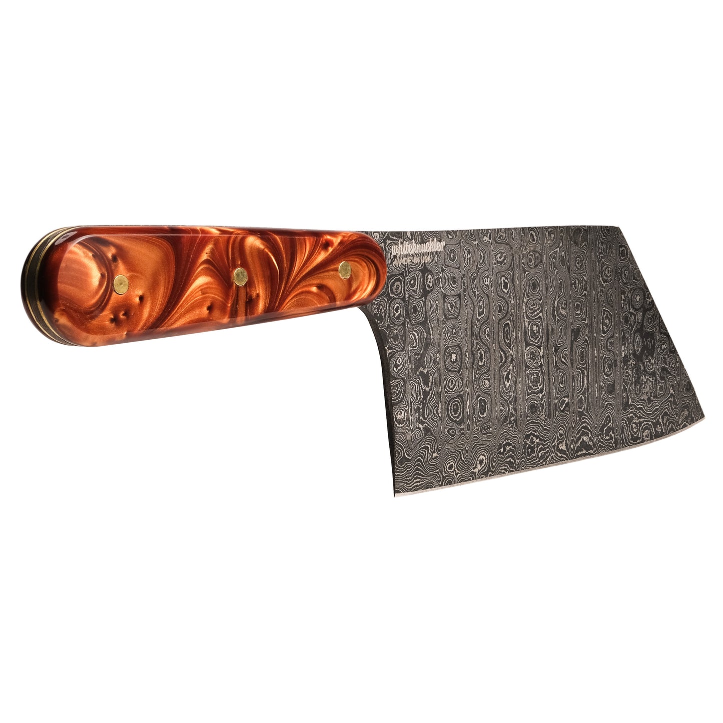Copper Pearl Knife Set - Damascus